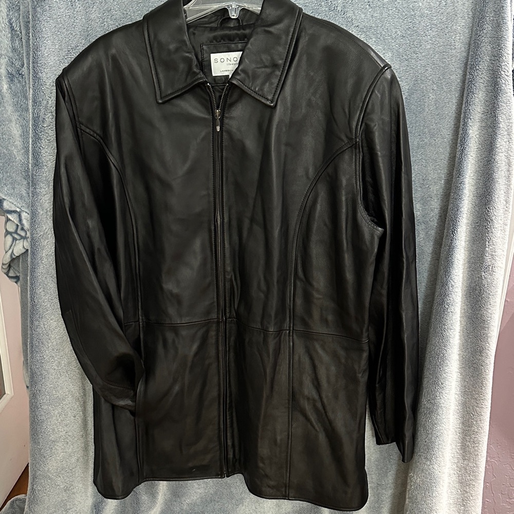 Women’s Black Lambskin Jacket